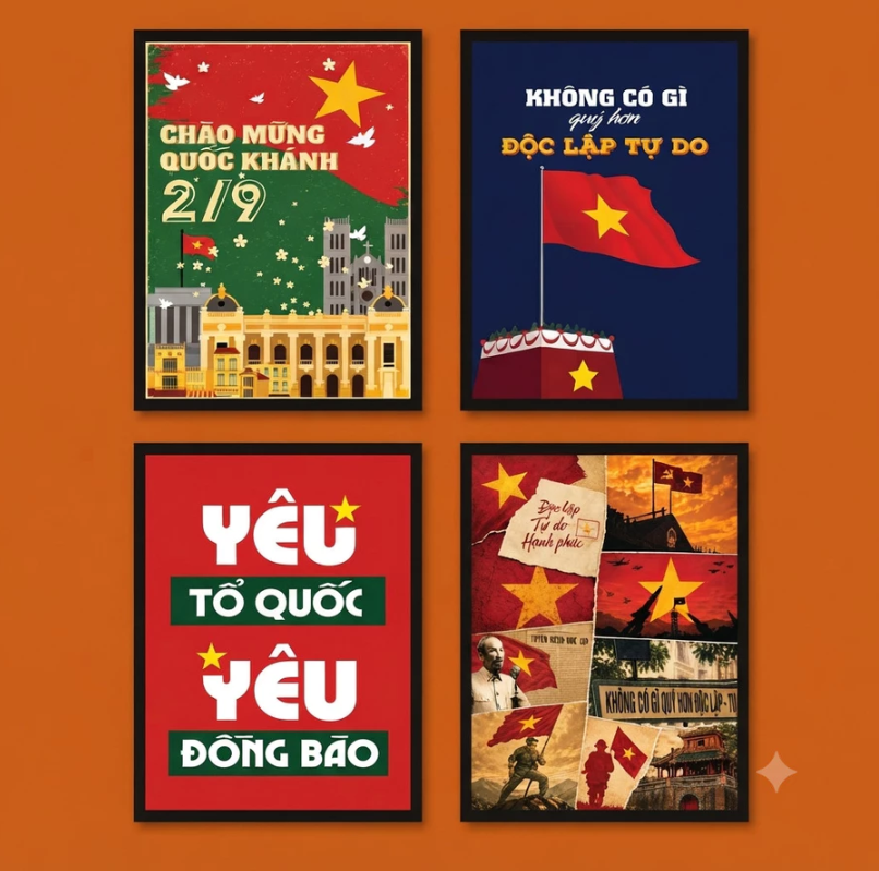 Tranh fomex cổ động